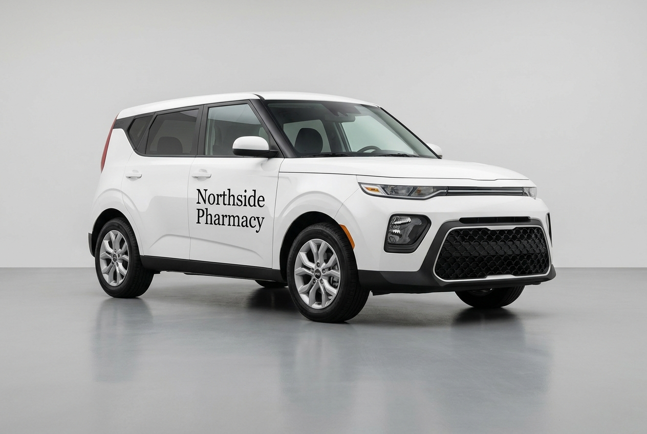 Northside Pharmacy free delivery vehicle