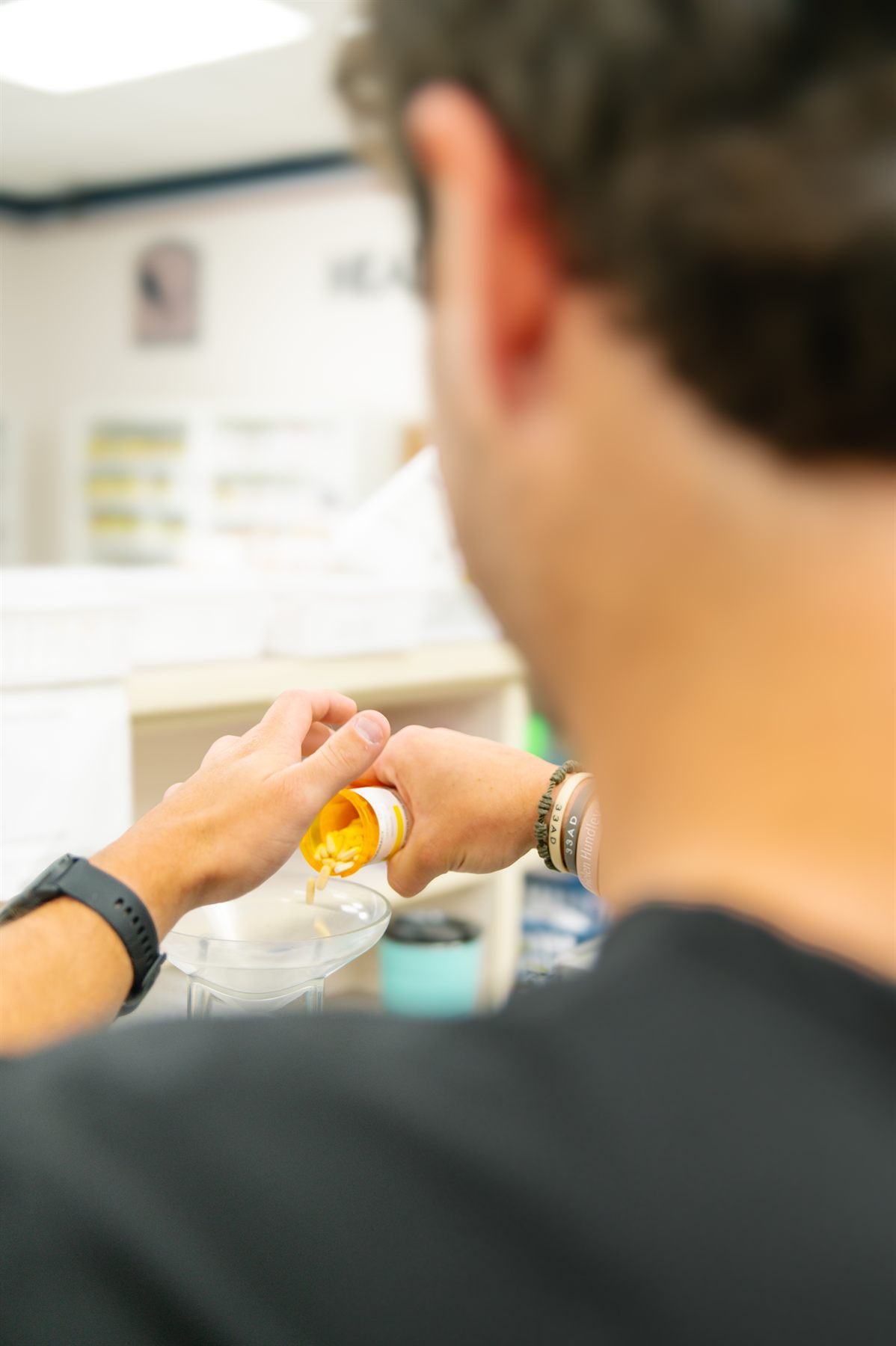 Prescription filling at Northside Pharmacy