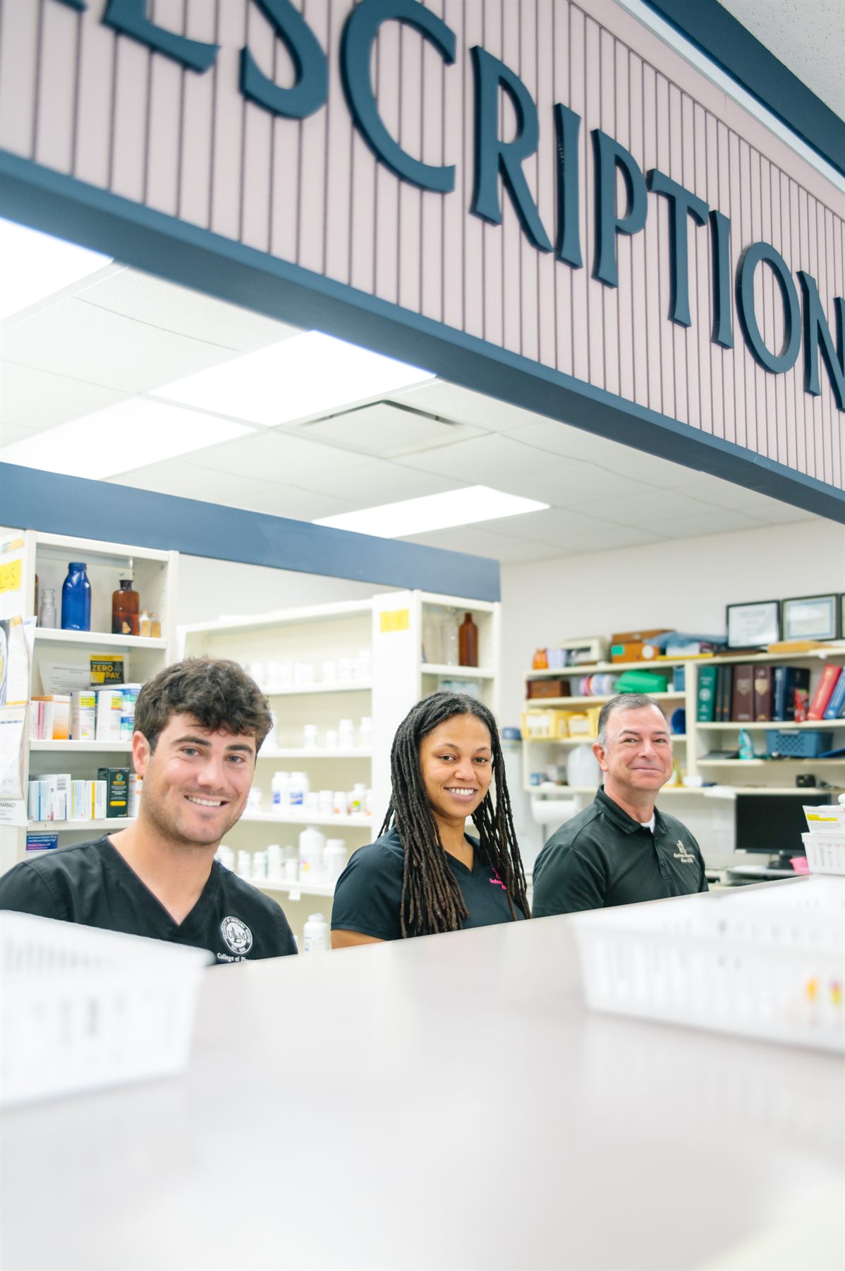Northside Pharmacy team at the counter